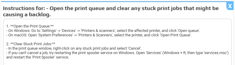 Step-by-step guide example