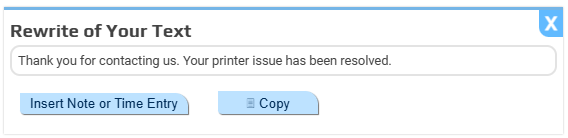 Text Perfecter — after