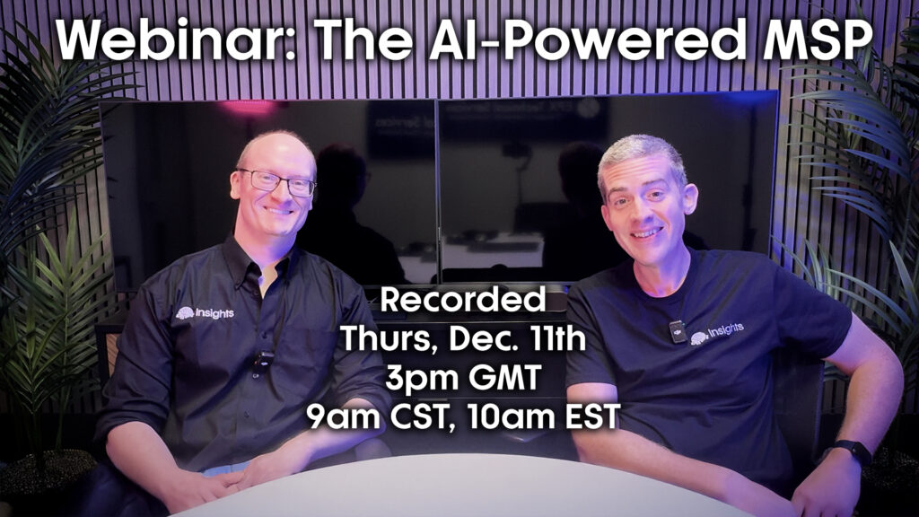 The AI-Powered MSP webinar